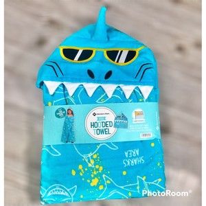 Kids Hooded towel - Shark